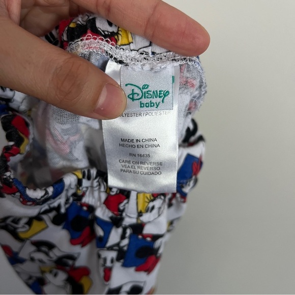 Disney Baby Mickey Mouse and Minnie Multicolor Shorts-Baby’s Size 12 Months - Picture 5 of 6